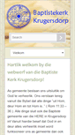 Mobile Screenshot of baptistekerk.org